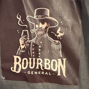 Bourbon GENERAL T-shirt Hanes Perfect Tee in Gray